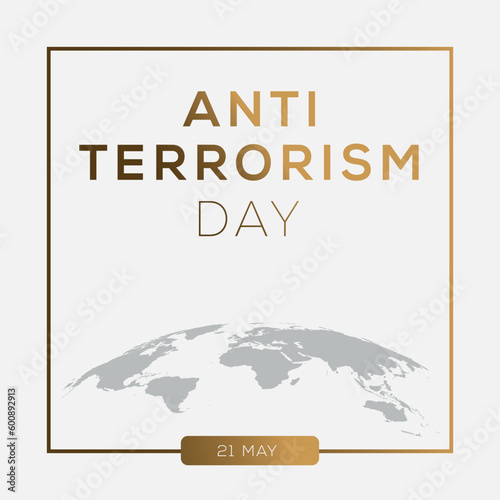 Anti-terrorism day, held on 21 May.