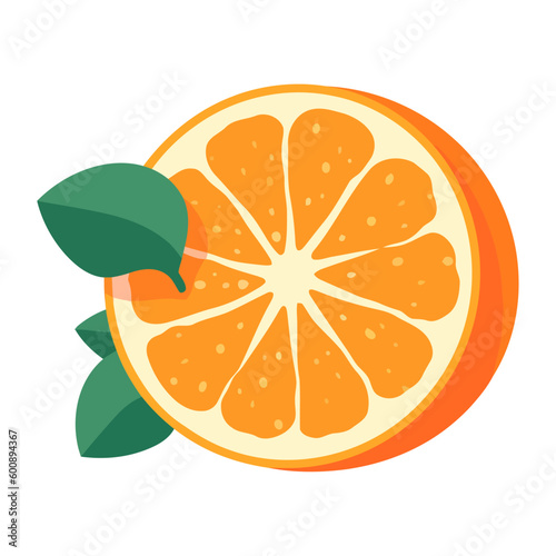 Juicy citrus fruits orange refreshment