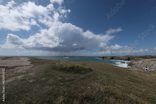 Skies, shot with a wide-angle lens. Perspectives are distorted, and skies look wider and more dynamic. Shot from the French coast and its countryside.