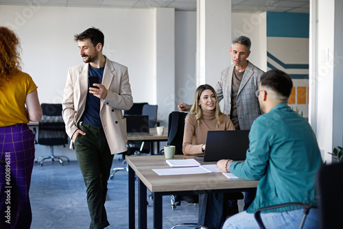 Busy day in the office