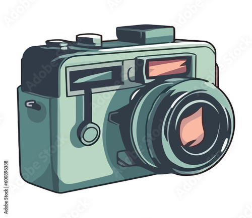 Photographer equipment camera lens
