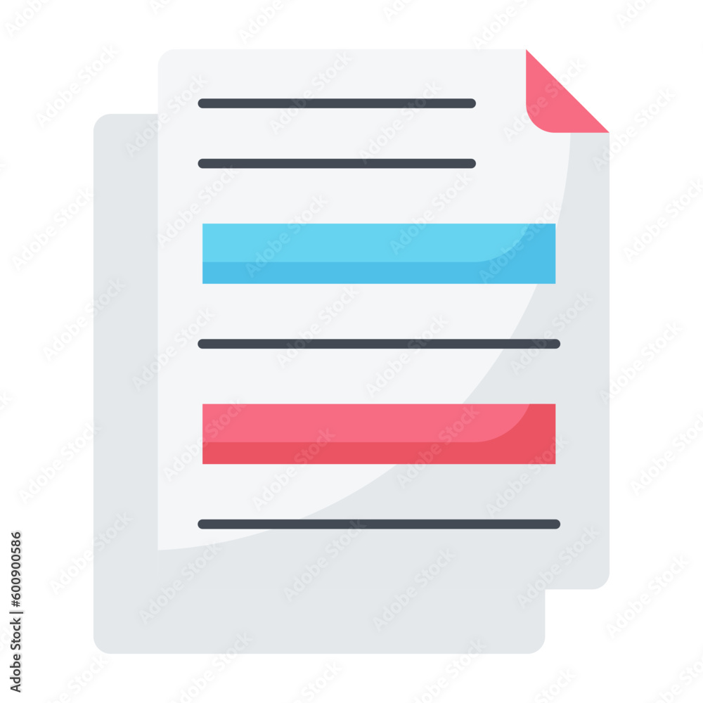 Documents Flat Icon Documents Flat Icon