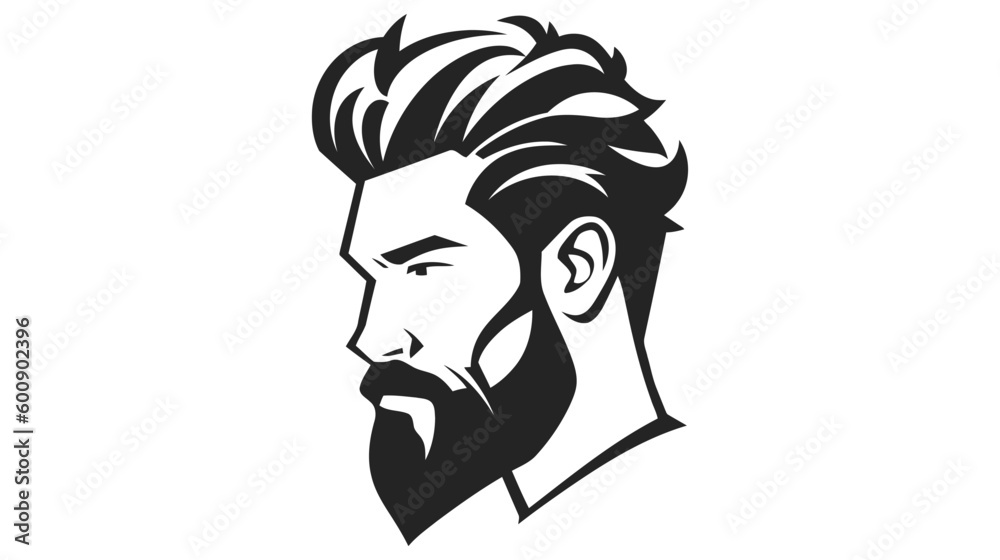 Man vector logo. Icon of man silhouette vector illustration Man vector logo. Icon of man silhouette vector illustration