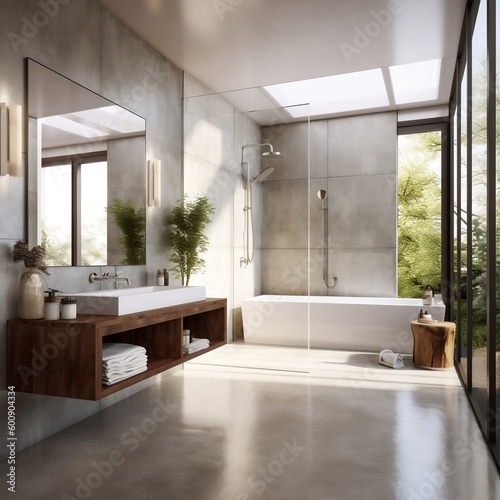 Interior Design of room design idea (Generative Ai) © Artimas 