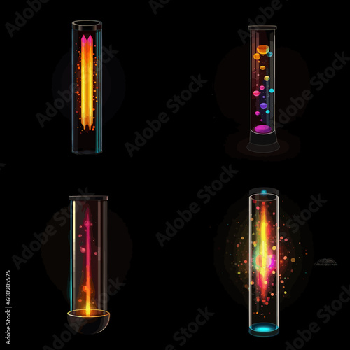 Magic potion and test tube