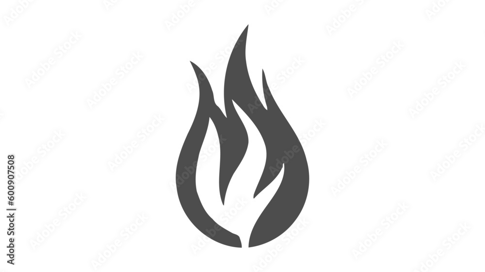 Fire Flame Logo design vector template droplet shape. Red drop Logotype concept icon Fire Flame Logo design vector template droplet shape. Red drop Logotype concept icon