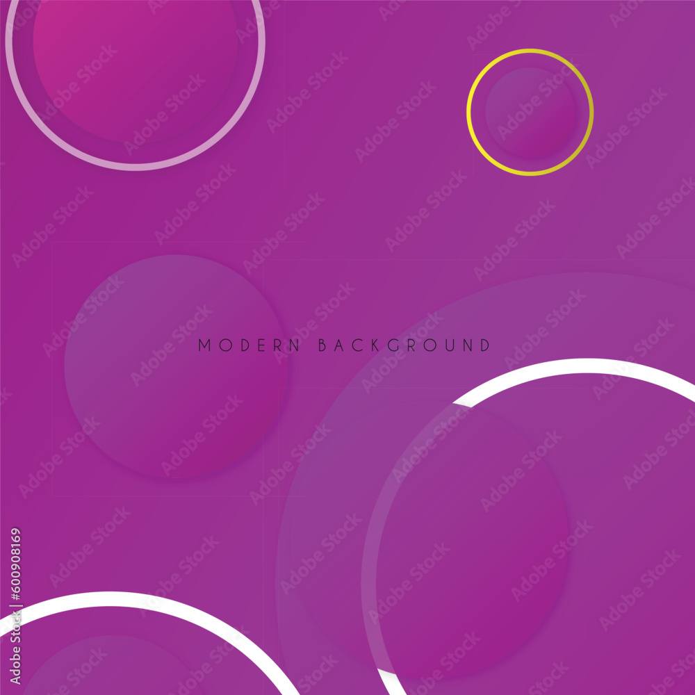 Purple premium abstract background with luxury gradient geometric elements. Rich background for exclusive design. - Vector