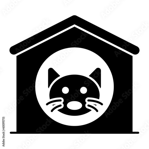 Pet Keeping Glyph Icon