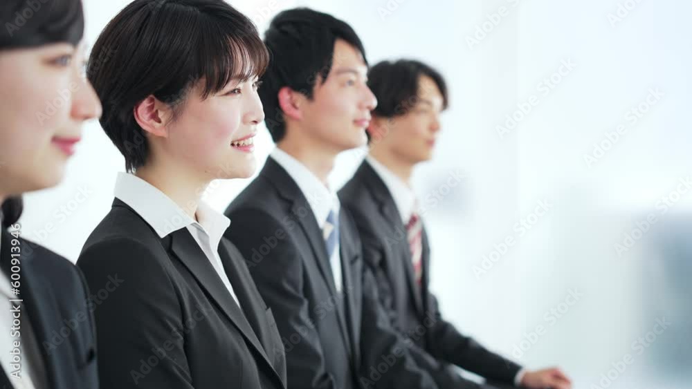 グループ面接イメージ 就活生 就職活動 グループ面接イメージ 就活生 就職活動