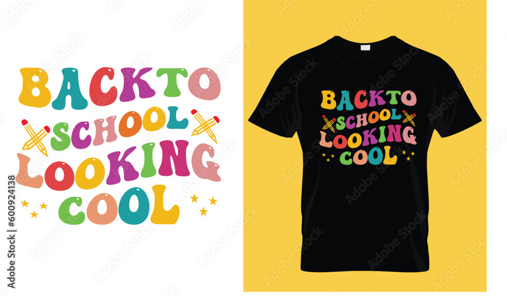 BACK TO SCHOOL T SHIRT DESIGN, WAVY,RETRO,TYPOGRAPHY,VINTAGE T SHIRT DESIGN BACK TO SCHOOL T SHIRT DESIGN, WAVY,RETRO,TYPOGRAPHY,VINTAGE T SHIRT DESIGN
