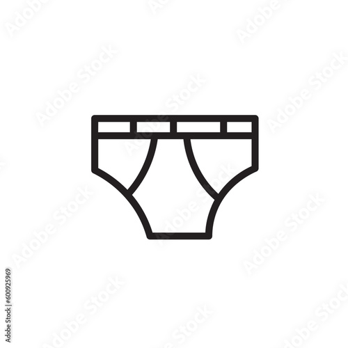 Briefs Pants Underpants Outline Icon