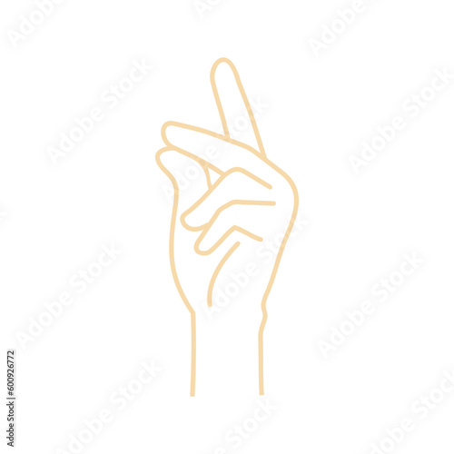 Hand Gesture Line