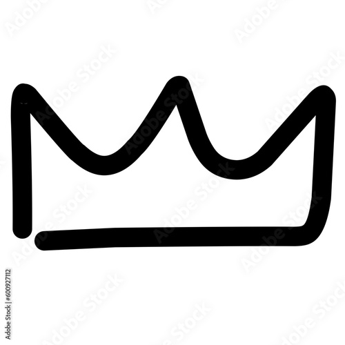Doodle Crown Vector 