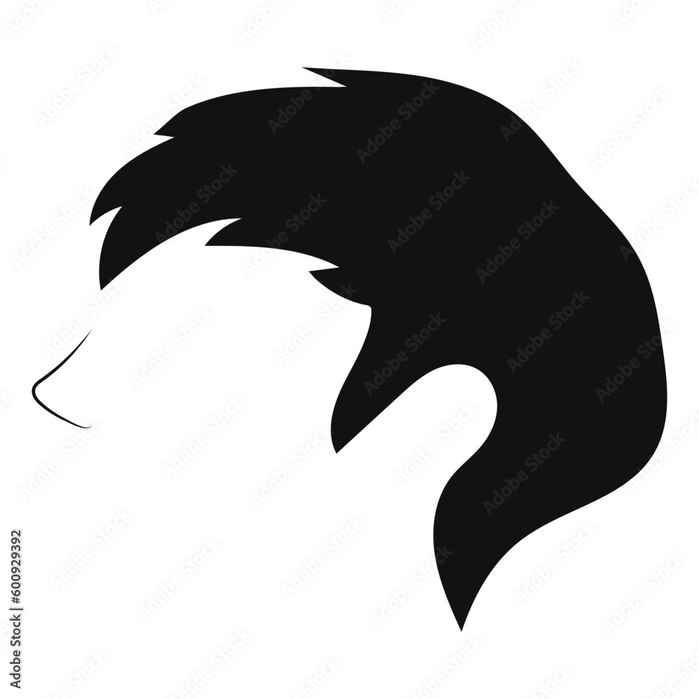 hair logo vector illustration