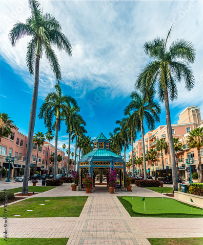 Boca Raton is a city on the southeast coast of Florida, known for its golf courses, parks, and beaches. likewise for its luxurious stores and malls. It is one of the most prosperous cities in the Stat #600932509