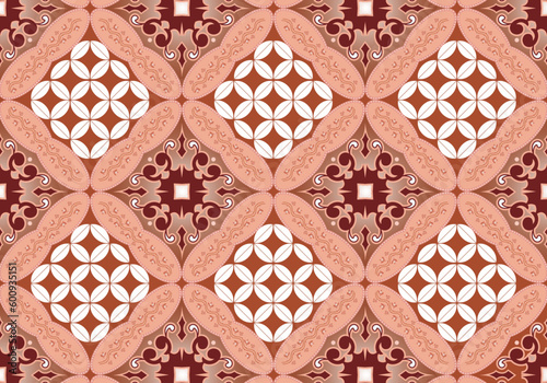 Batik Indonesian: is a technique of wax-resist dyeing applied to whole cloth, or cloth made using this technique originated from Indonesia. Batik is made either by drawing dots and lines