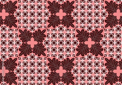 Batik Indonesian: is a technique of wax-resist dyeing applied to whole cloth, or cloth made using this technique originated from Indonesia. Batik is made either by drawing dots and lines