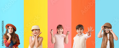 Collection of little childr...
