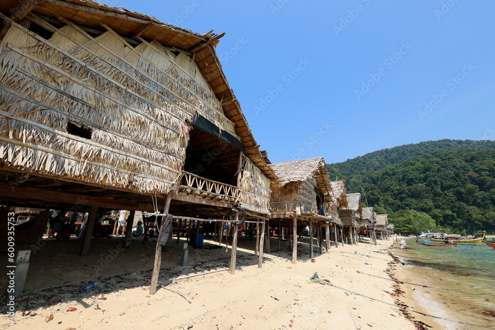 site of the house in Morken Village, Surin Islands, Thailand site of the house in Morken Village, Surin Islands, Thailand