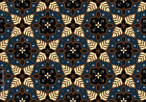 Batik Indonesian: is a technique of wax-resist dyeing applied to whole cloth, or cloth made using this technique originated from Indonesia. Batik is made either by drawing dots and lines