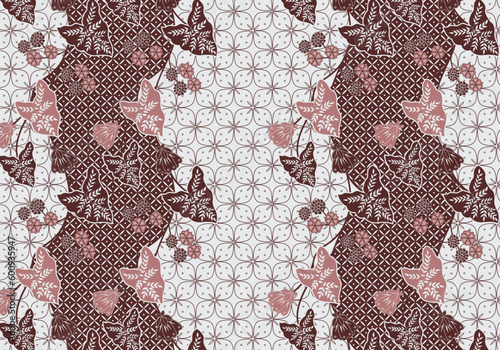 Batik Indonesian: is a technique of wax-resist dyeing applied to whole cloth, or cloth made using this technique originated from Indonesia. Batik is made either by drawing dots and lines