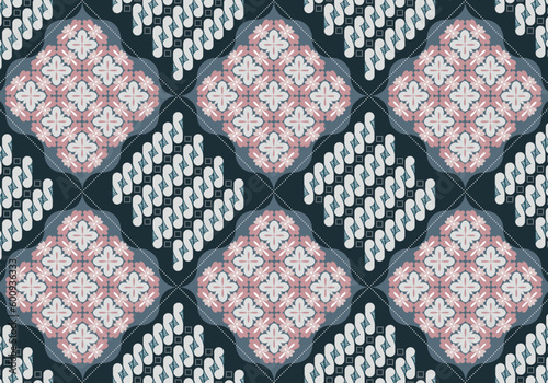 Batik Indonesian: is a technique of wax-resist dyeing applied to whole cloth, or cloth made using this technique originated from Indonesia. Batik is made either by drawing dots and lines