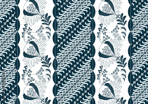 Batik Indonesian: is a technique of wax-resist dyeing applied to whole cloth, or cloth made using this technique originated from Indonesia. Batik is made either by drawing dots and lines