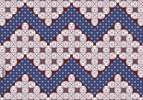 Batik Indonesian: is a technique of wax-resist dyeing applied to whole cloth, or cloth made using this technique originated from Indonesia. Batik is made either by drawing dots and lines
