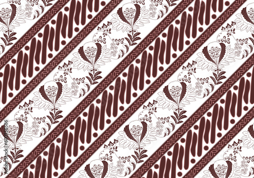 Batik Indonesian: is a technique of wax-resist dyeing applied to whole cloth, or cloth made using this technique originated from Indonesia. Batik is made either by drawing dots and lines