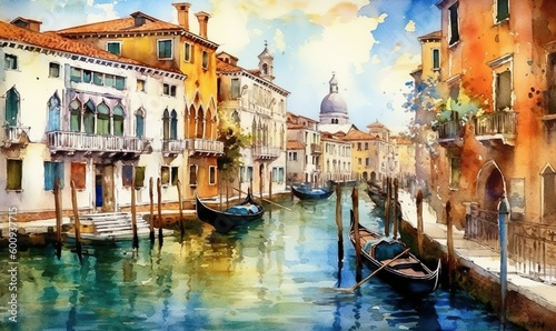 Venice in Watercolor © Brian Carter