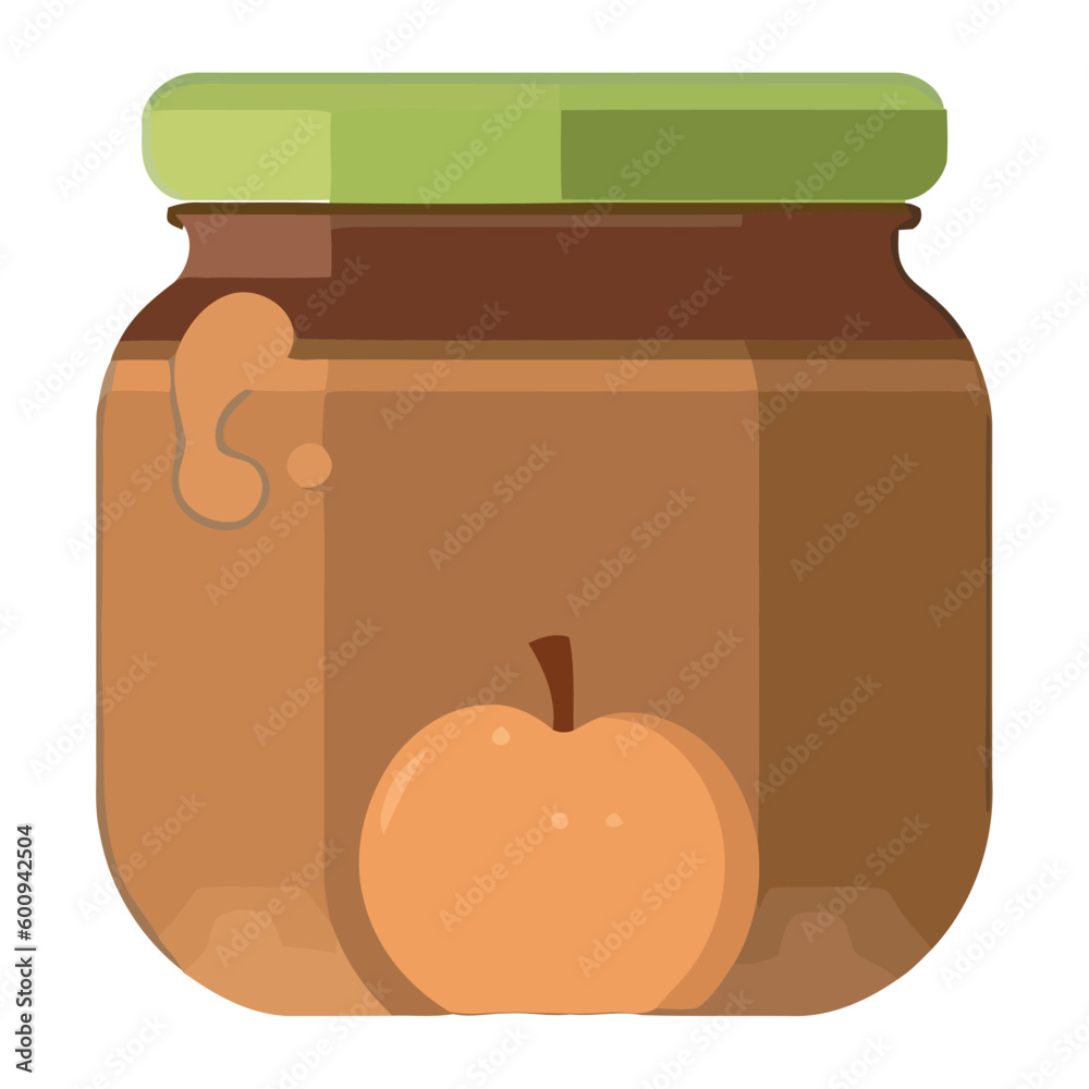 Organic fruit jar, sweet honey gourmet dessert Organic fruit jar, sweet honey gourmet dessert