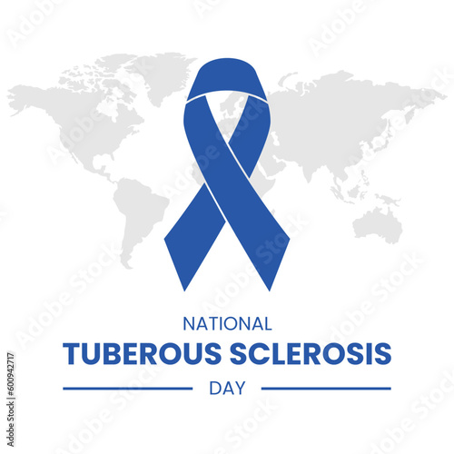 National Tuberous Sclerosis Day Vector Illustration