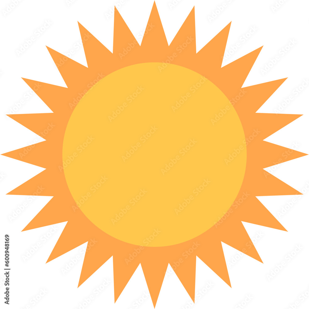 Summer Sun Illustration Summer Sun Illustration