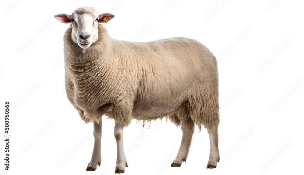 sheep isolated on transparent background cutout image sheep isolated on transparent background cutout image