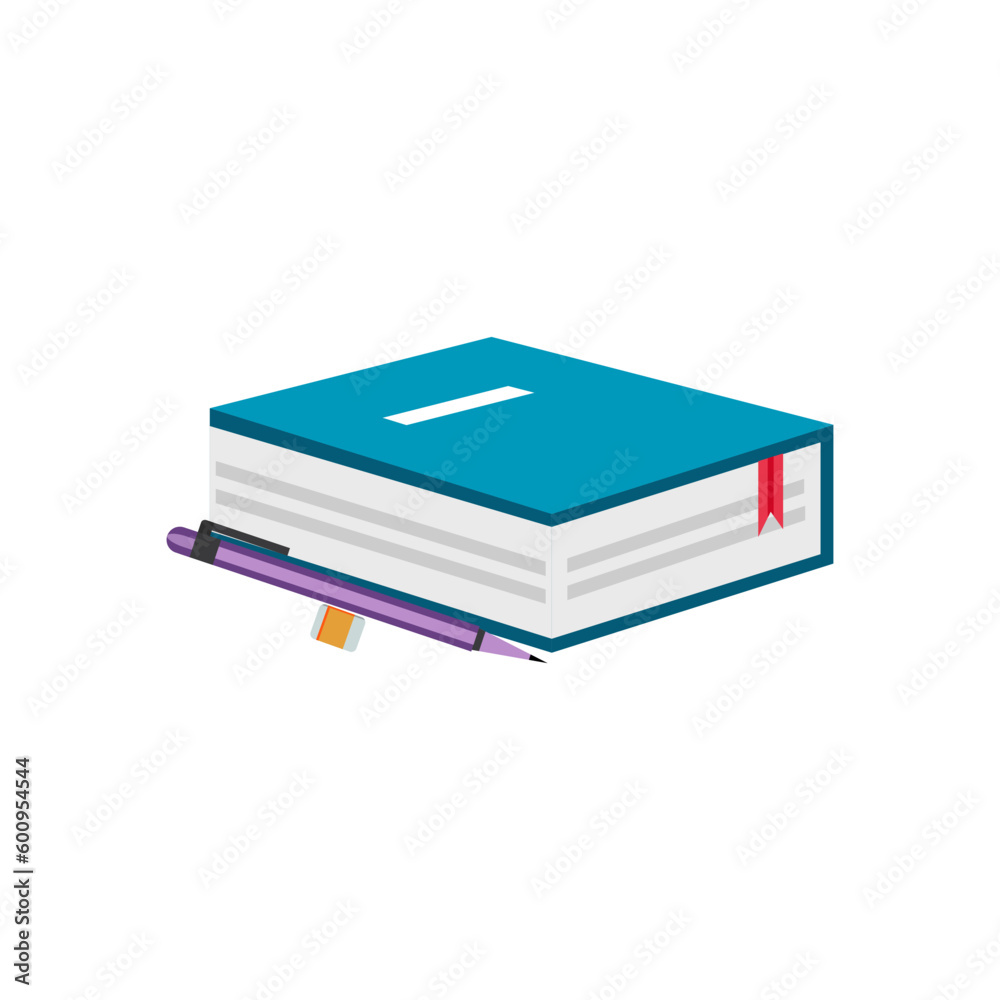 stationery vector illustration, suitable for school, education, child, etc. stationery vector illustration, suitable for school, education, child, etc.