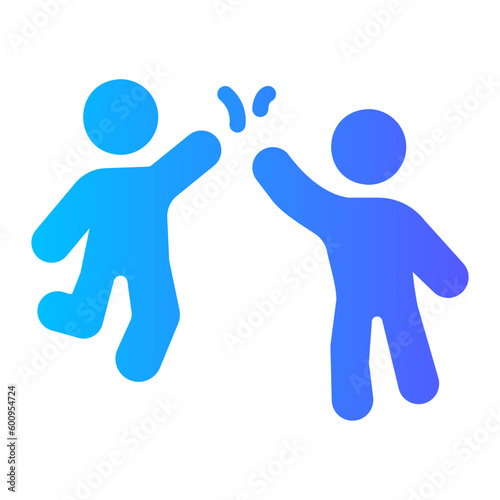 business partnership Gradient icon