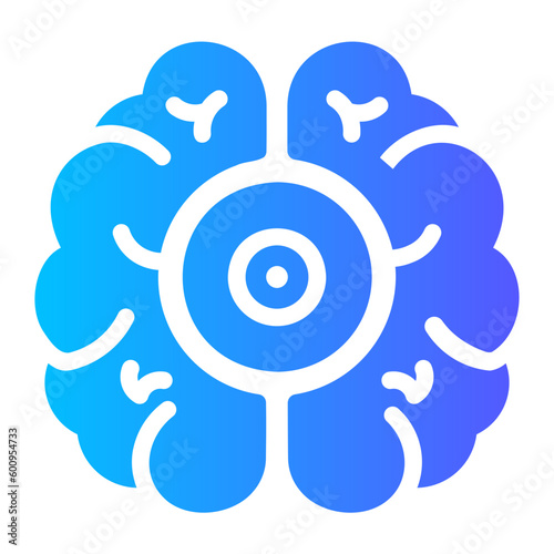 focussing Gradient icon