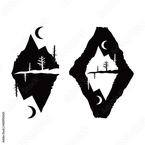 steep mountains logo
