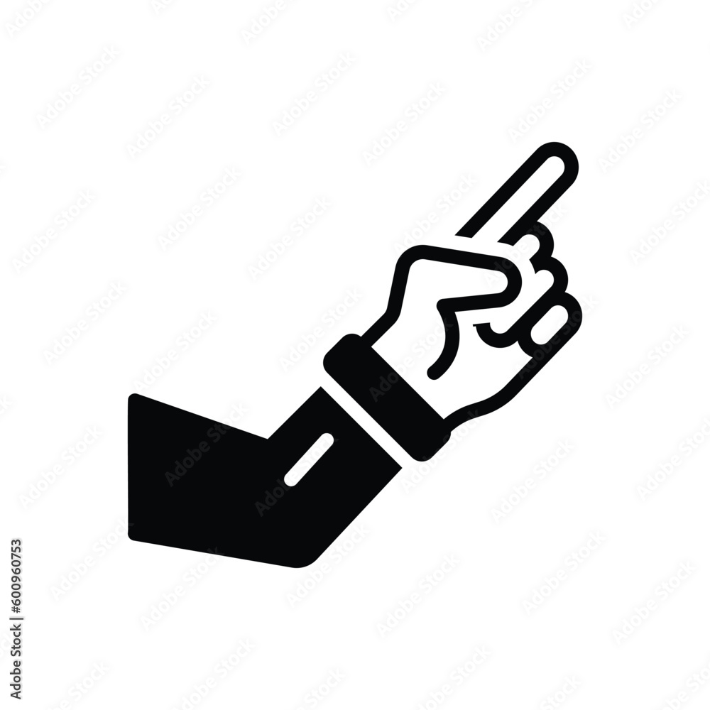 Black solid icon for threatened Black solid icon for threatened