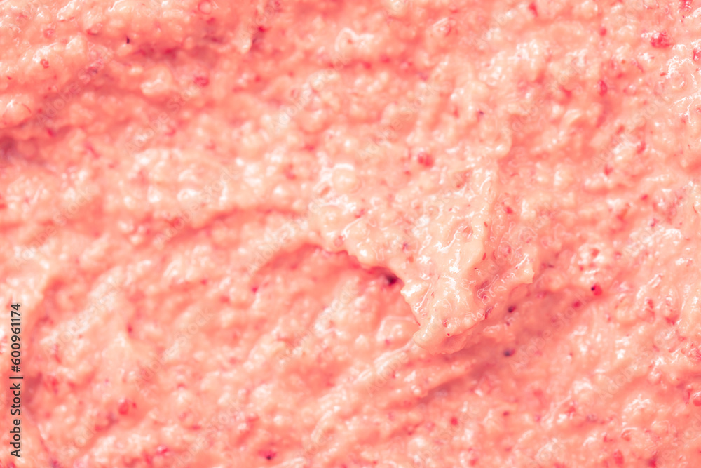 Fruit yogurt ice cream. Smoothies from fresh fruits and berries. Ice cream texture. Delicious sweet dessert close-up as a background. Fruit yogurt ice cream. Smoothies from fresh fruits and berries. Ice cream texture. Delicious sweet dessert close-up as a background.