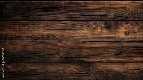 Dark wood grain texture Created by generative Ai