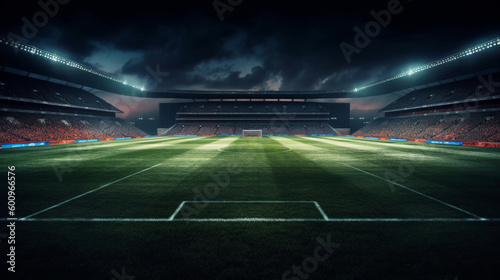 stadium lights in the night © andreitatarus