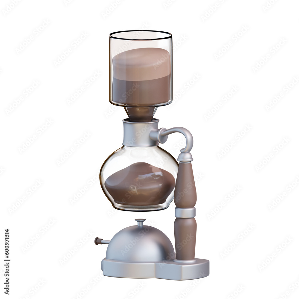 3d illustration syphon 3d illustration syphon