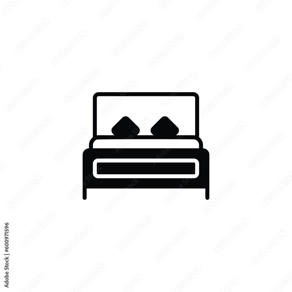 Room icon design with white background stock illustration Room icon design with white background stock illustration