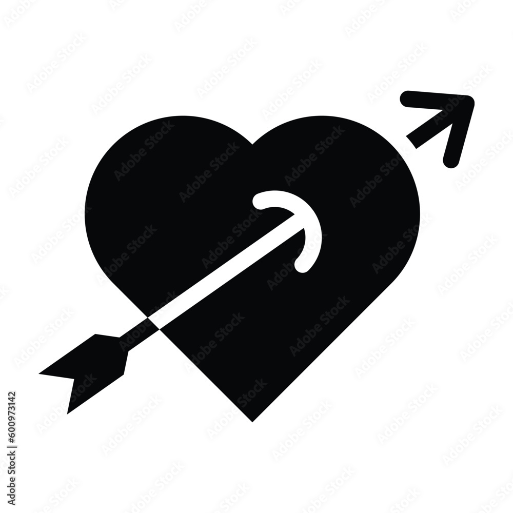 cupid glyph icon illustration vector graphic cupid glyph icon illustration vector graphic