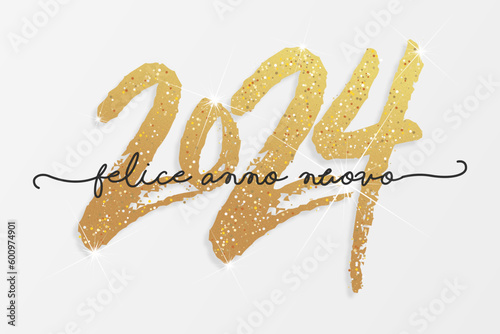 felice anno nuovo - buon anno 2024