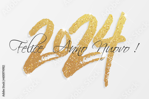 felice anno nuovo - buon anno 2024
