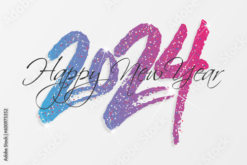 2024 - happy new year - best wishes 2024 background