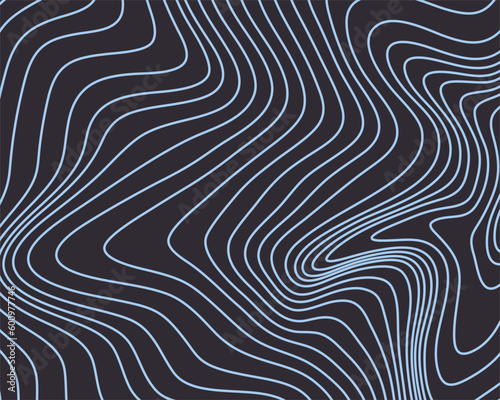 Abstract topographic contours map background. circular topography. Abstract vector illustration.
