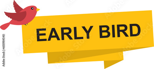 Early Bird Banner.